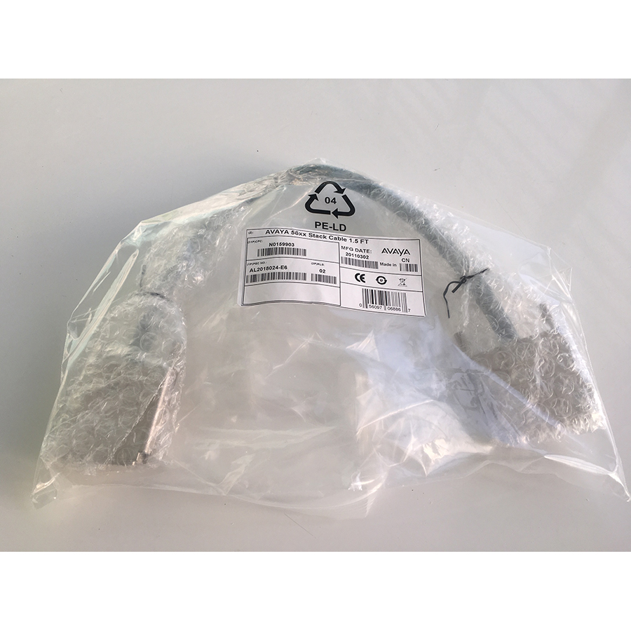 Avaya 56xx Stack Cable 1.5 Ft AL2018024-E6