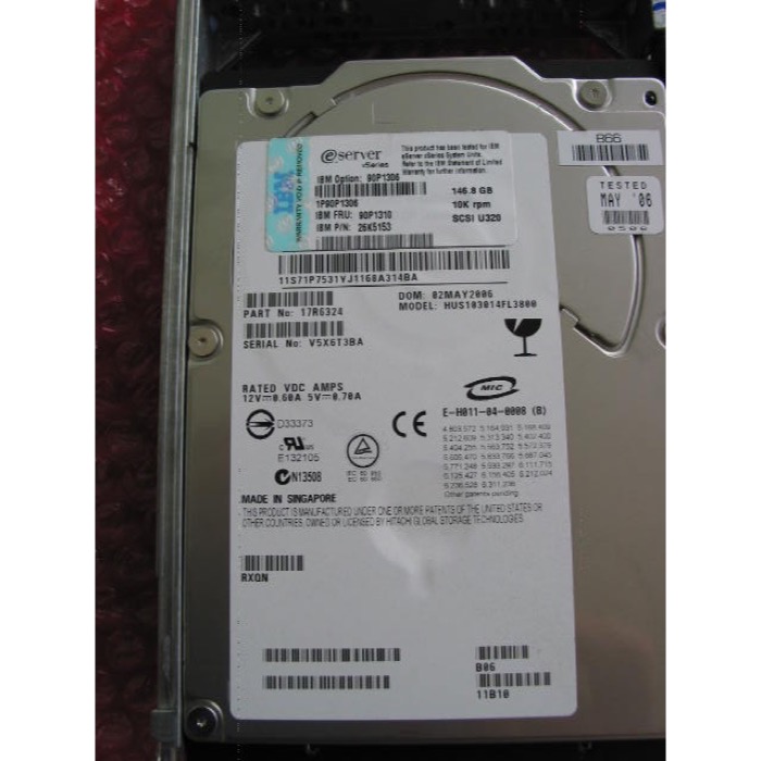 IBM 146.8Gb U320